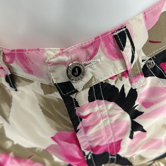 Gianfranco Ferre Silk Floral Pants 28 - Picture 13 of 14